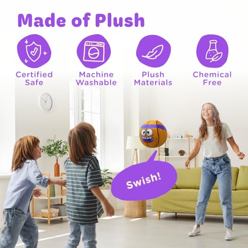 Move2Play, Hilariously Interactive Toy Soccer Ball with Music and Sound Effects, Ball for Toddlers, Birthday Gift For Boys and Girls 1, 2, 3+ Years Old