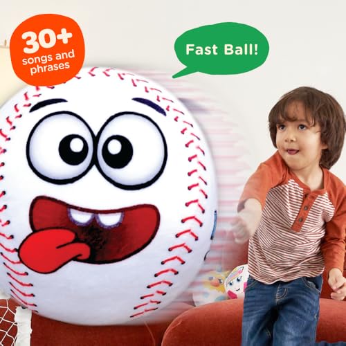 Move2Play, Hilariously Interactive Toy Soccer Ball with Music and Sound Effects, Ball for Toddlers, Birthday Gift For Boys and Girls 1, 2, 3+ Years Old