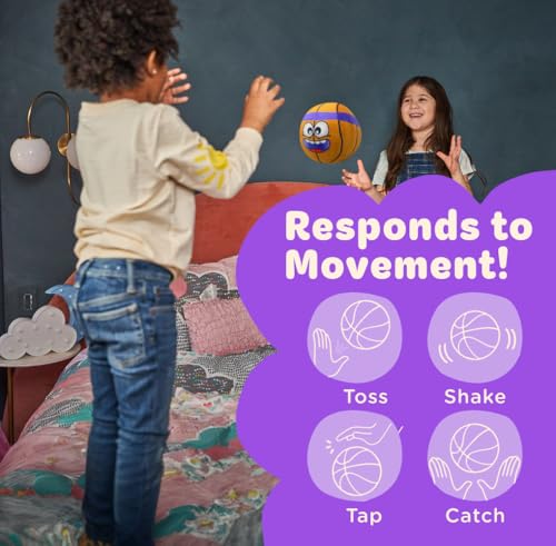 Move2Play, Hilariously Interactive Toy Soccer Ball with Music and Sound Effects, Ball for Toddlers, Birthday Gift For Boys and Girls 1, 2, 3+ Years Old