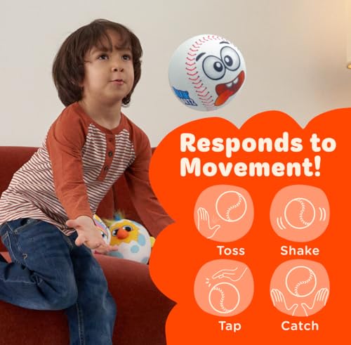 Move2Play, Hilariously Interactive Toy Soccer Ball with Music and Sound Effects, Ball for Toddlers, Birthday Gift For Boys and Girls 1, 2, 3+ Years Old