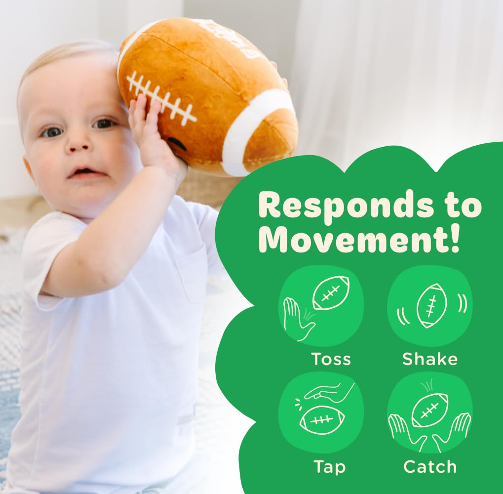 Move2Play, Hilariously Interactive Toy Soccer Ball with Music and Sound Effects, Ball for Toddlers, Birthday Gift For Boys and Girls 1, 2, 3+ Years Old