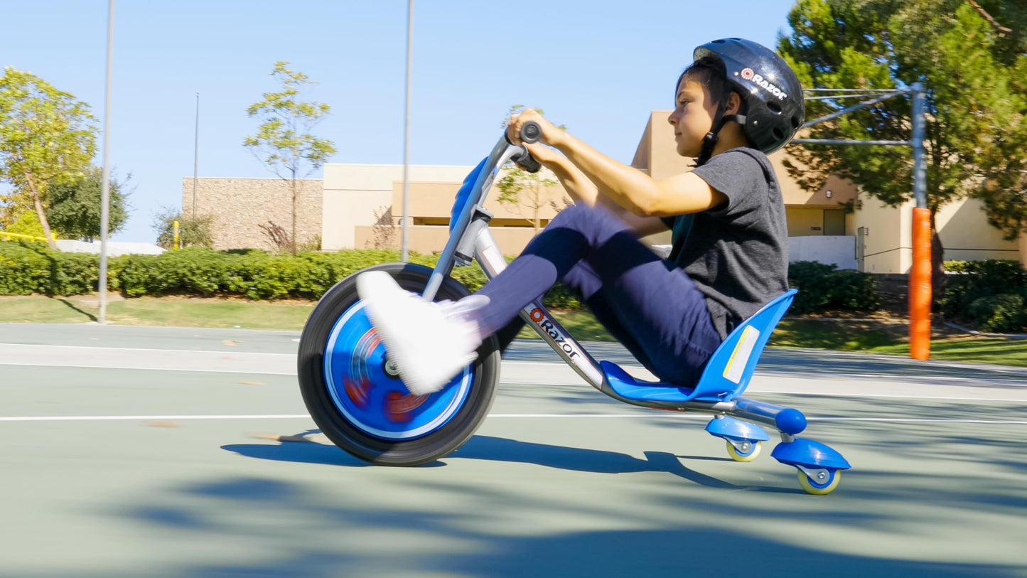 Razor RipRider 360 Caster Trike for Kids Ages 5+ - Lightweight, Rubber Handlebars, Steel Frame, for Riders up to 160 lbs